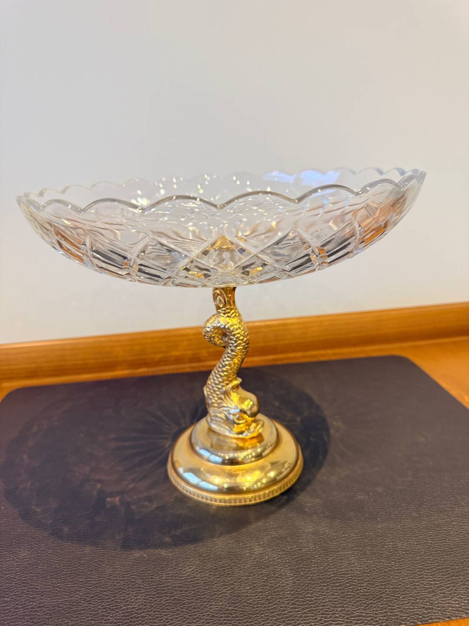 Val Saint Lambert fruit bowl VSL