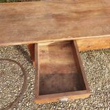Large farmhouse coffee table, old table