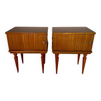 60s teak bedside tables (X2)