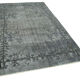 Handmade rustic anatolian 1980s 158 cm x 270 cm grey rug
