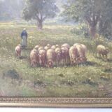 Oil on canvas by Gaston Corbier (1869-1945)