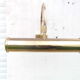 Wall light for gilded metal painting