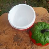 Vintage strawberry ice bucket