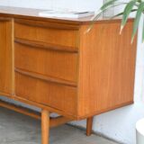 Scandinavian teak sideboard 198 cm