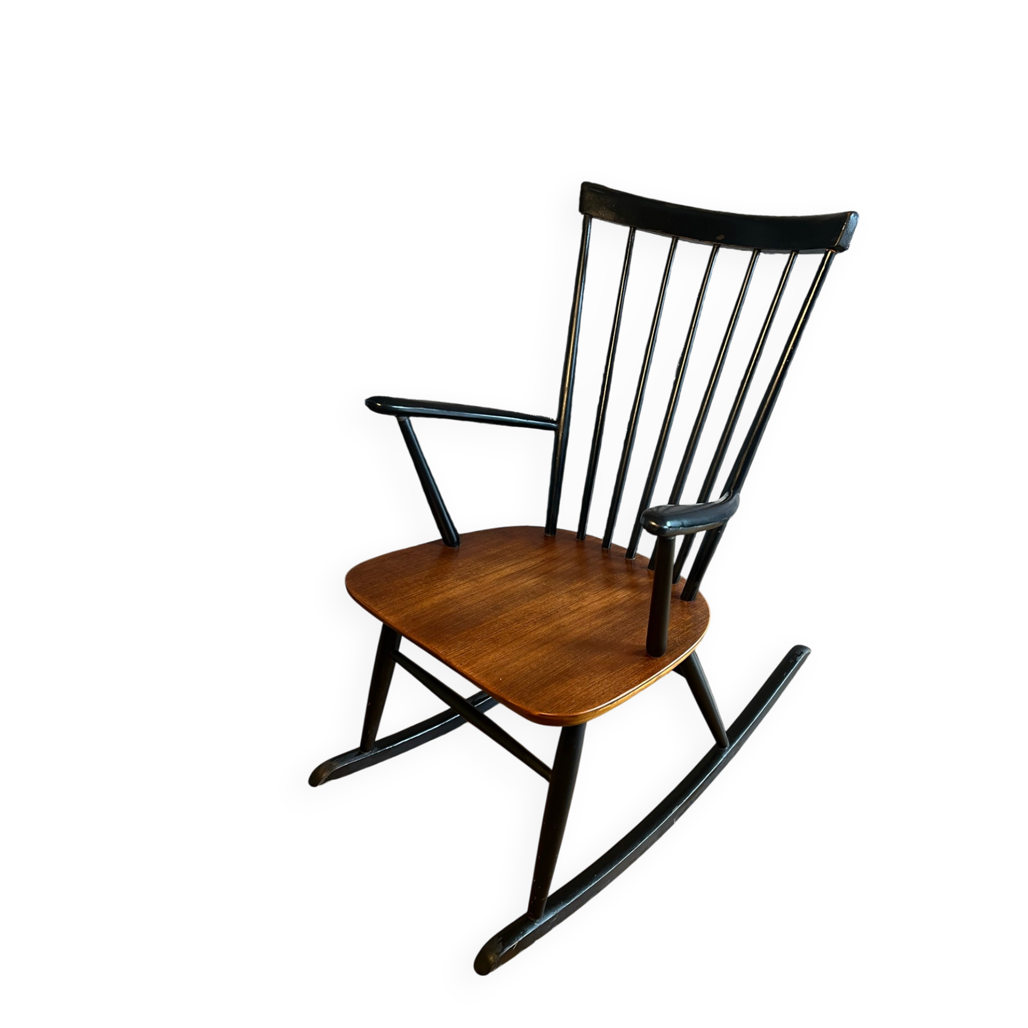 Rocking chair Roland Rainer Scandinavian