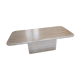 70s travertine coffee table