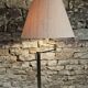 Brass Floor Lamp with Swivel Arm, Germany