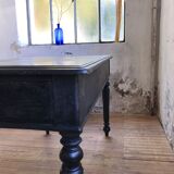 Napoleon Antique blackened wooden desk
