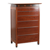 Art Deco design chest of drawers with 6 drawers and remarkable details