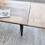 Solid oak farmhouse table with extensions (190-280cm) 1950