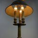 Lampe bouillotte bronze et laiton de style Louis XVI