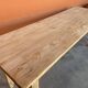 Large alsatian bistro coffee table in raw natural fir french bistro table 1930