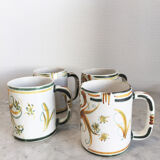 Kéraluc Mugs - Vintage Quimper, 1970