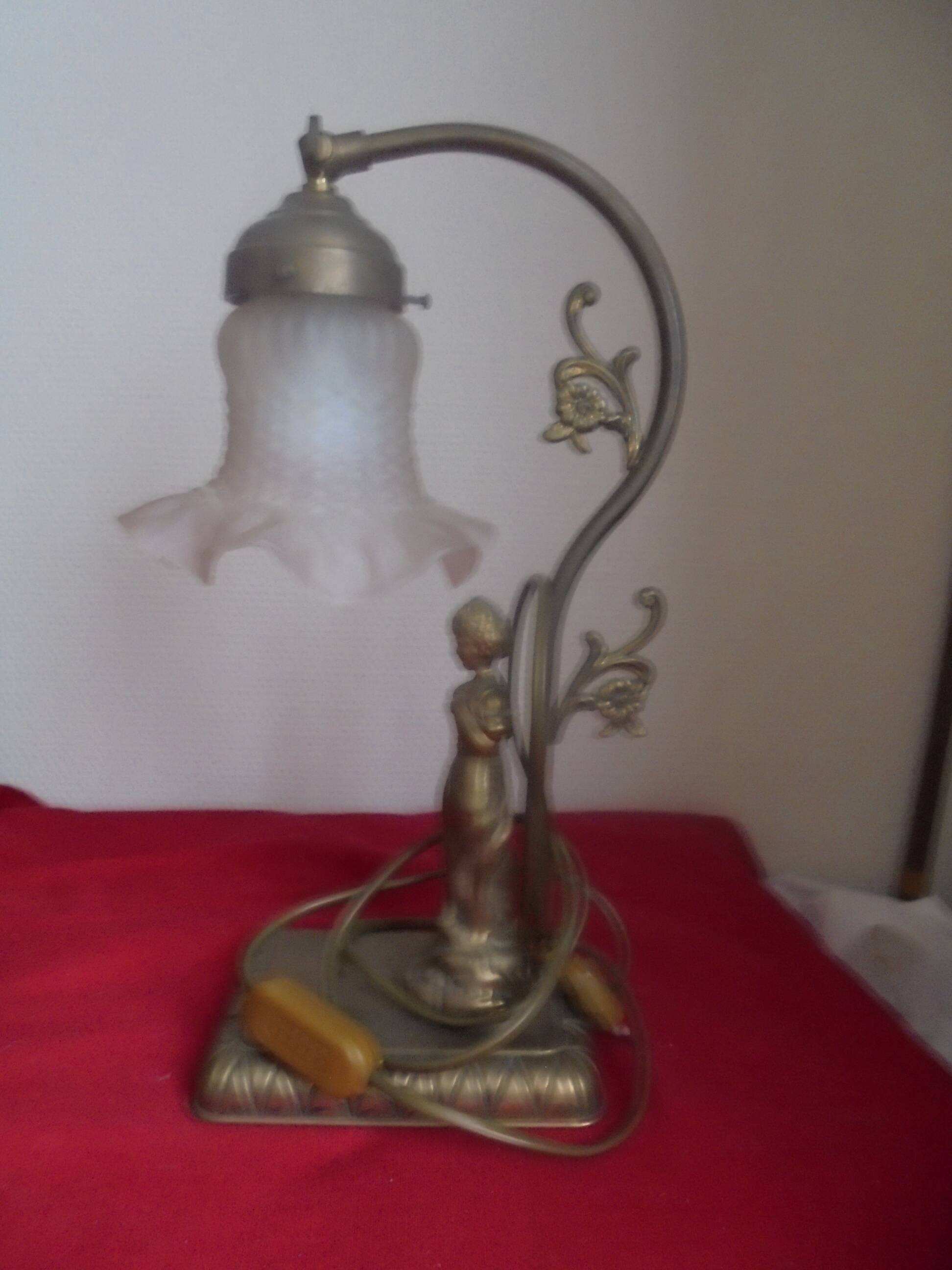 Bronze table lamp