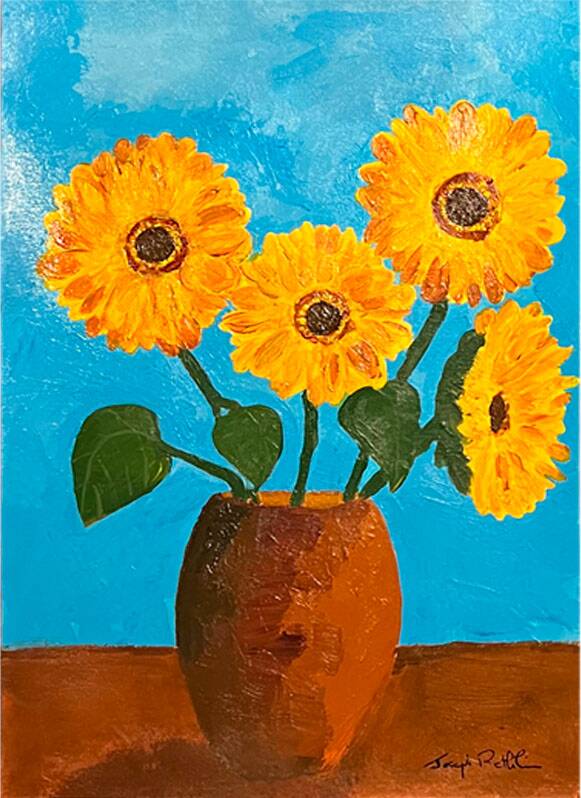 "Sunflowers" by Joseph Rethlin