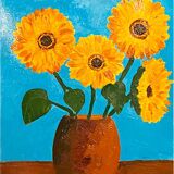 "Sunflowers" by Joseph Rethlin
