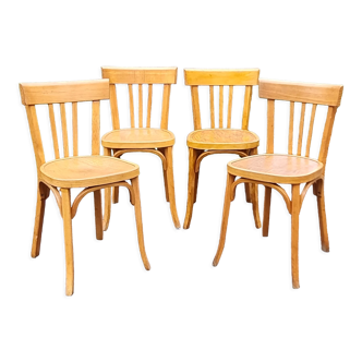 4 Baumann bistro chairs from 1969