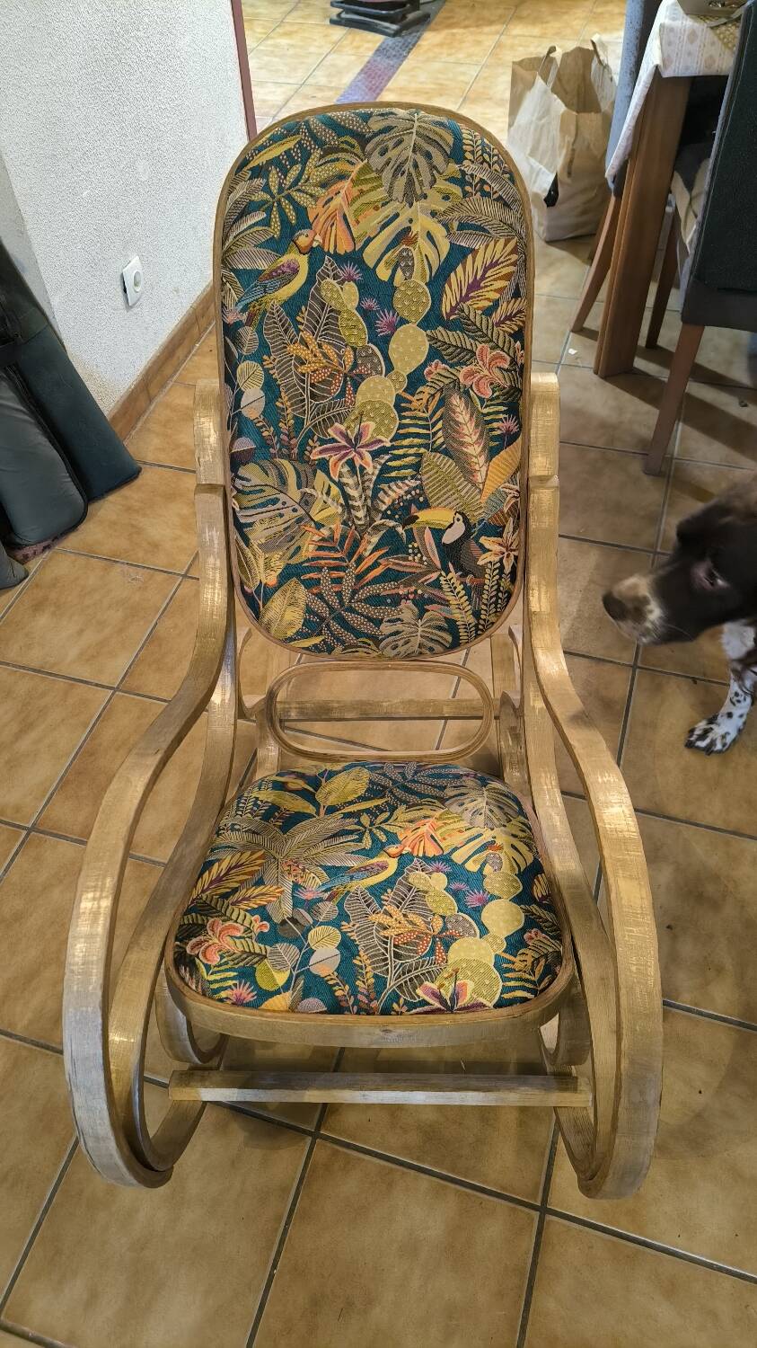 Renovated rocking chair