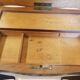 Charming dressing table in light wood marquetry - Louis XV style