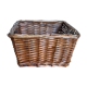 Rectangular wicker basket