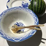 Digoin Odette salad bowl large capacity blue