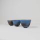 Mid-Century Modern Set of 3 Bowls Rörstrand Gunnar Nylund, Sweden, 1950s