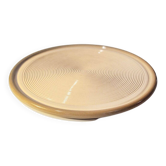 Ceramic plate by Franco Bucci for Pesaro Workshop, Italy, 1970s