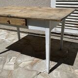 Vintage farm table orme top