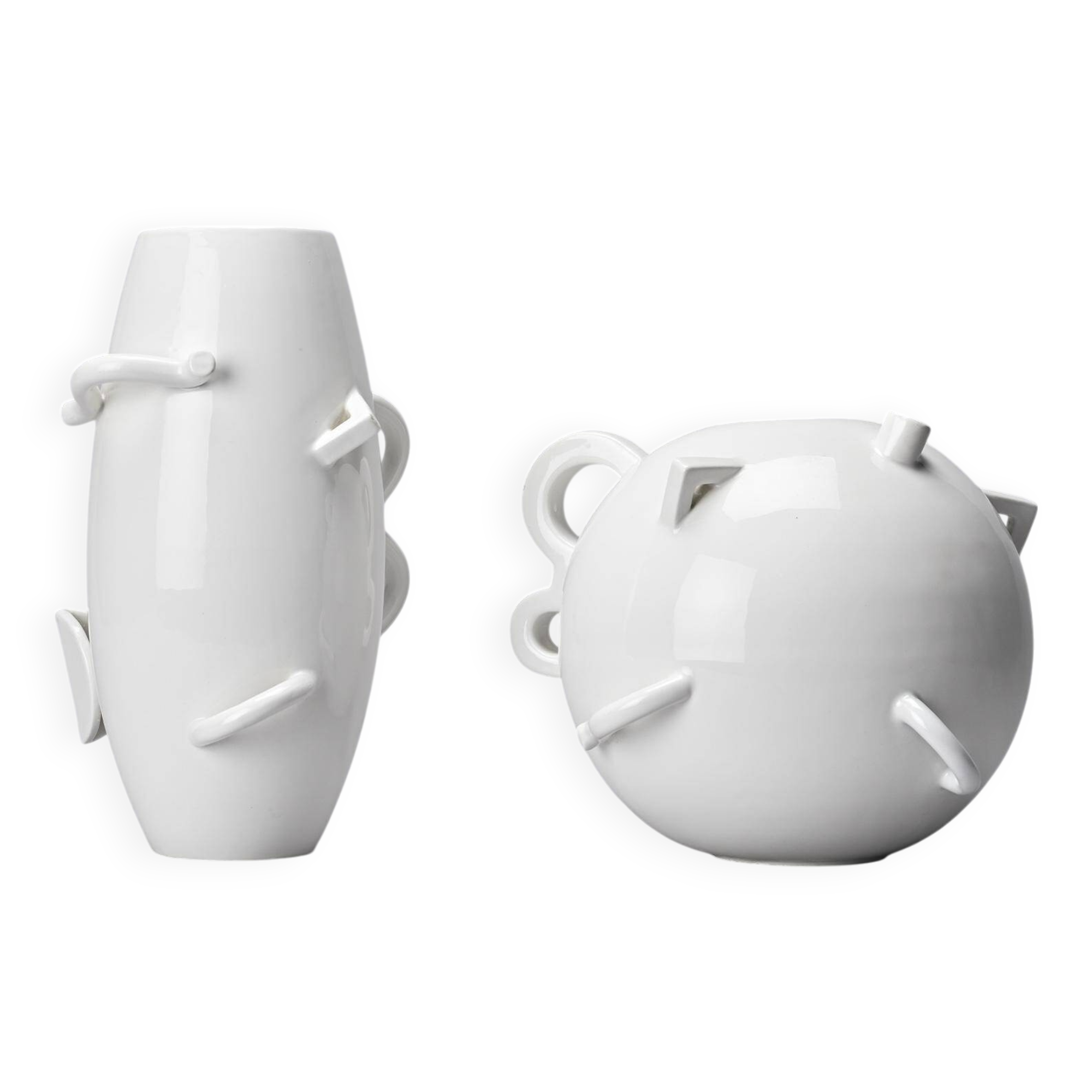 Alessandro Mendini: Ceramic vases for Zabro