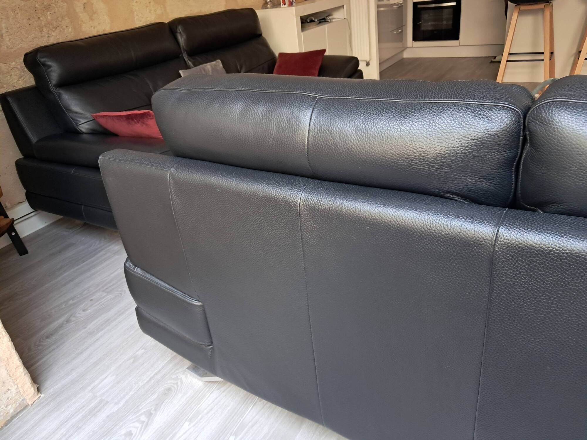 Sofa armchair and 2-seater sofa