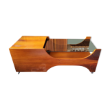 Table basse bar en palissandre, Italie 1960