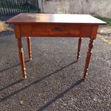 Small farm table with drawer