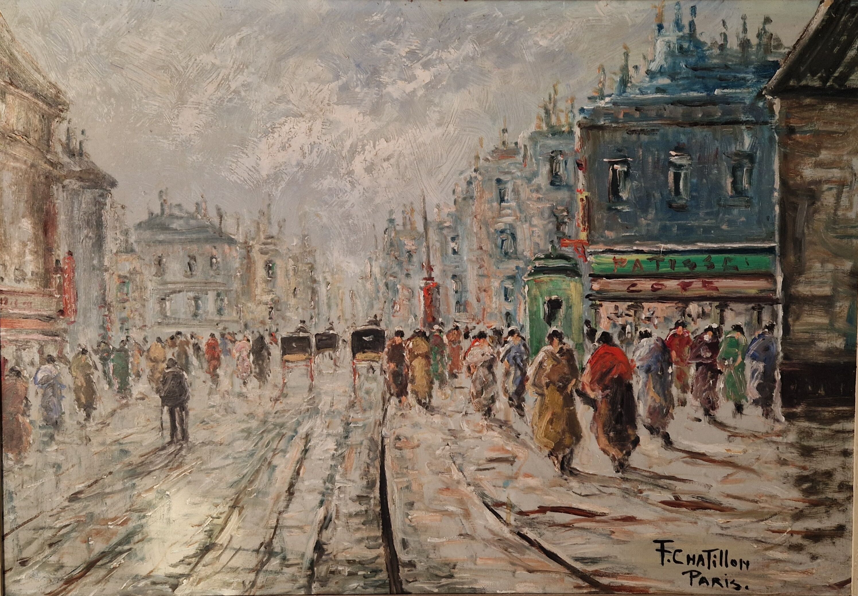 Peinture à l'huile, Paris