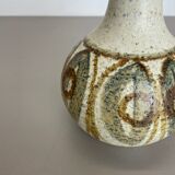 Ceramic studio pottery table light base by soholm  ceramic denmark 1970
