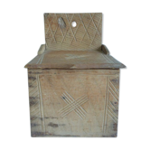 Wooden salt box