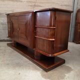 Charles Dudouyt oak art deco sideboard buffet 1940