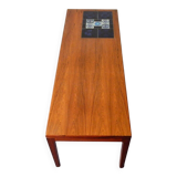 Mid-Century Coffee Table with Tiles
