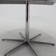 Arne Jacobsen Round Palisander Dining Table for Fritz Hansen, Denmark, 1980