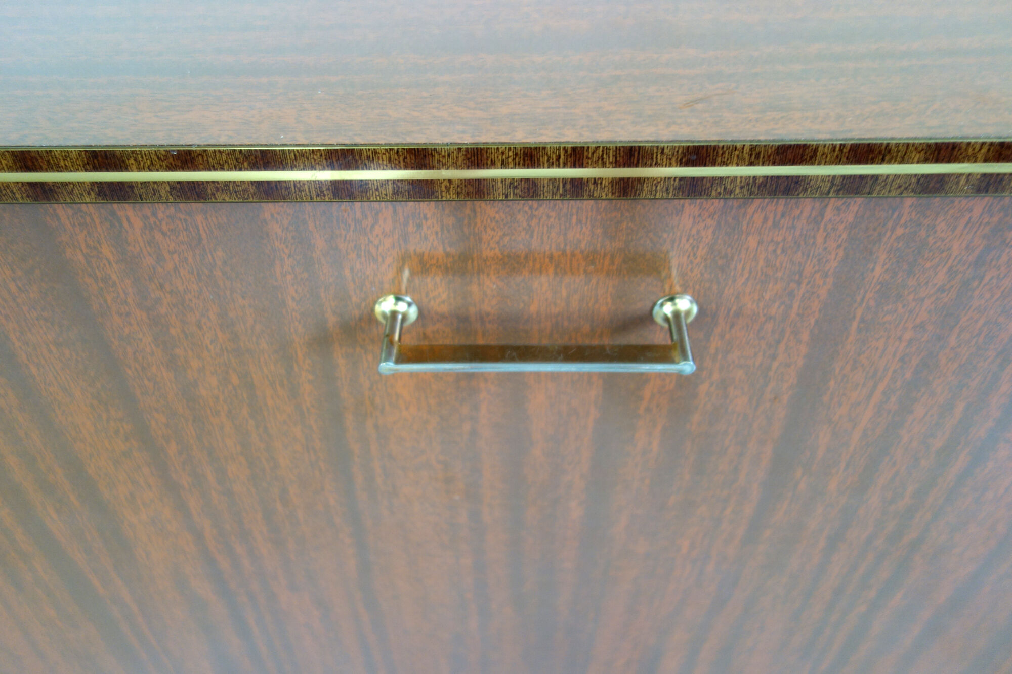 Furniture bar with wheels 60s