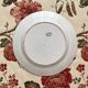 Round white ironstone dish from Creil and Montereau