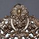 Beaded Mirror in Repoussé Brass, Louis XV style – 2nd part of the 19th century