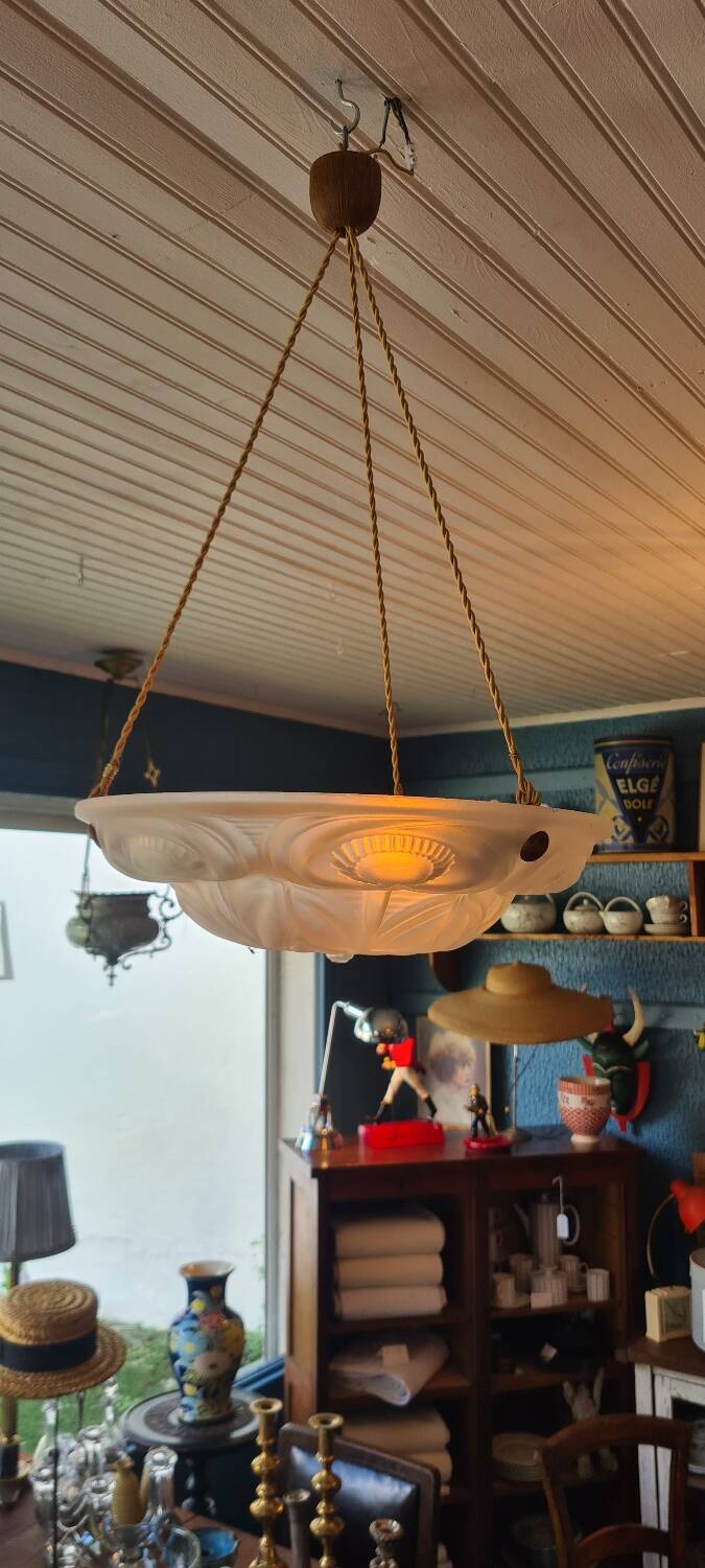 Artdeco pendant light circa 1930