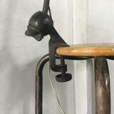 Old workshop lamp Gras model 201