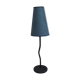 Table lamp, wrought iron, curved foot