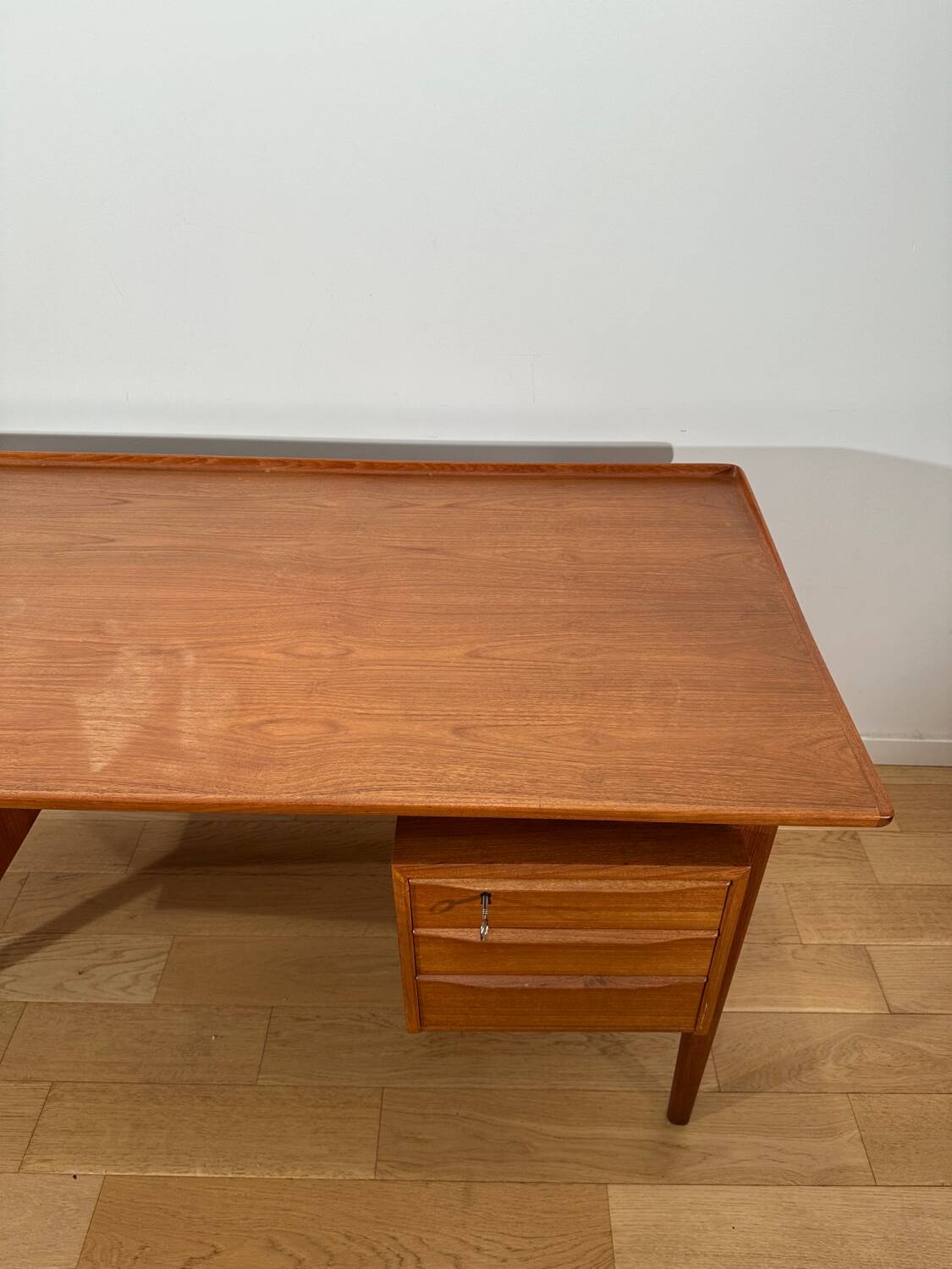 Mid-century Teak desk by Peter Løvig Nielsen
