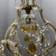 Crystal Italian Maria Teresa Light Pendant  1950’s 