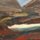 Original Swedish Oil on Panel – “Rustic Landscape” by Thage Carlson – Signed – Vintage & Framed – 72 × 61 cm (28.3" × 24")