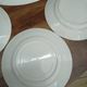 Lot 1 large oval dish and 3 bird plates Green background