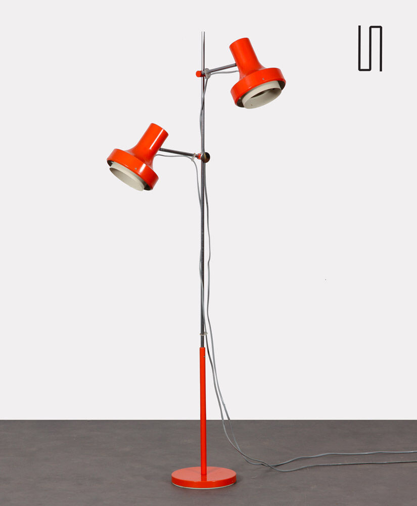 Vintage floor lamp by Josef Hurka for Napako, 1970