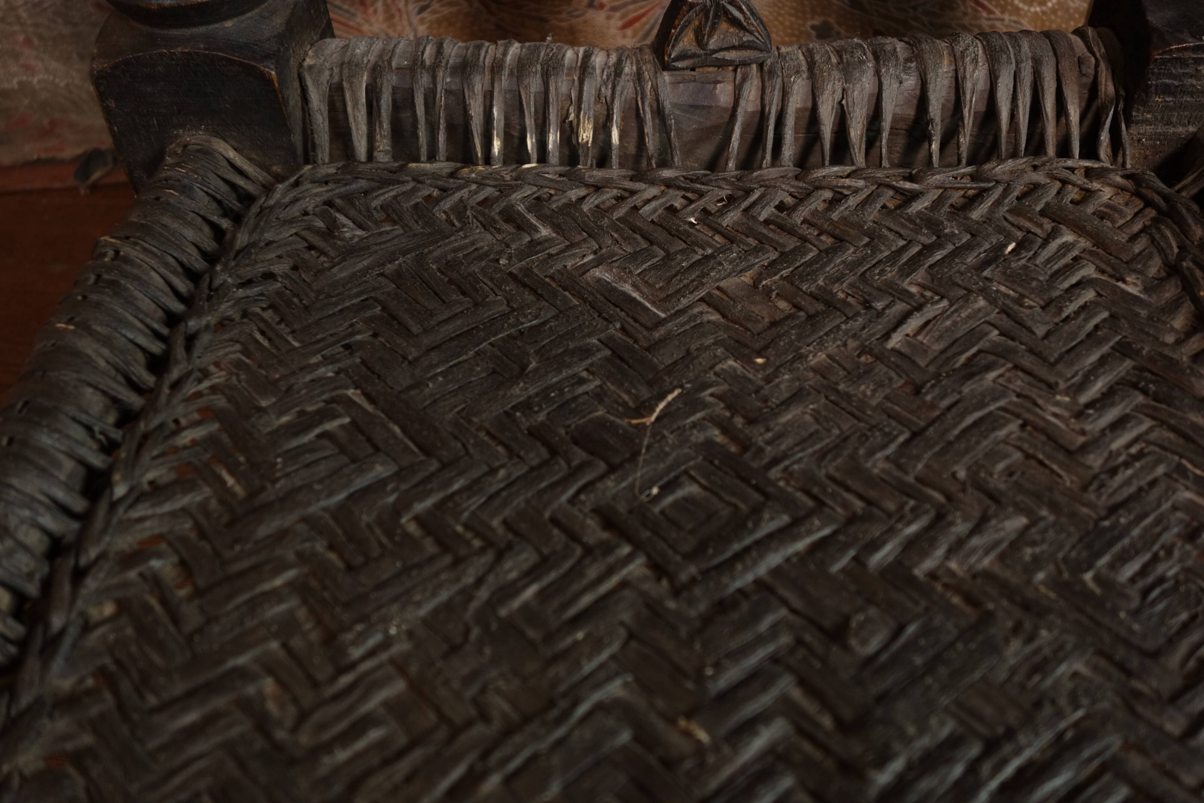 Antique Afghan chair